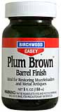 Plum Brown Barrel Finish,
5 oz. bottle, by Birchwood Casey